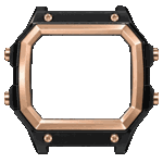 Black / Rose Gold Bezel