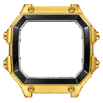 Gold / Black Bezel