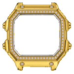 Gold / Diamond Bezel