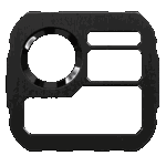 Black Brushed Blank